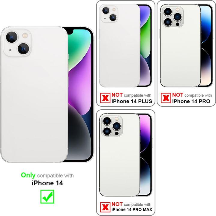 Produktbild Cadorabo Universale Schutzhülle Tasche mit Gürtelclip (Apple iPhone 14)
