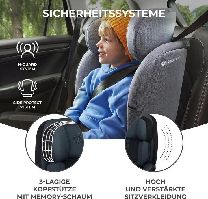 Produktbild KinderKraft Oneto3 (Kindersitzerhöhung, ECE R129/i-Size Norm)