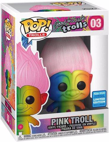 Produktbild Funko POP! - Trolls Classic: Rainbow Troll with Pink Hair