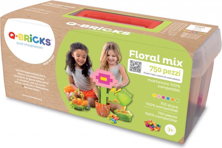 Immagine prodotto Q-Bricks Scatola dei mattoni mix floreale