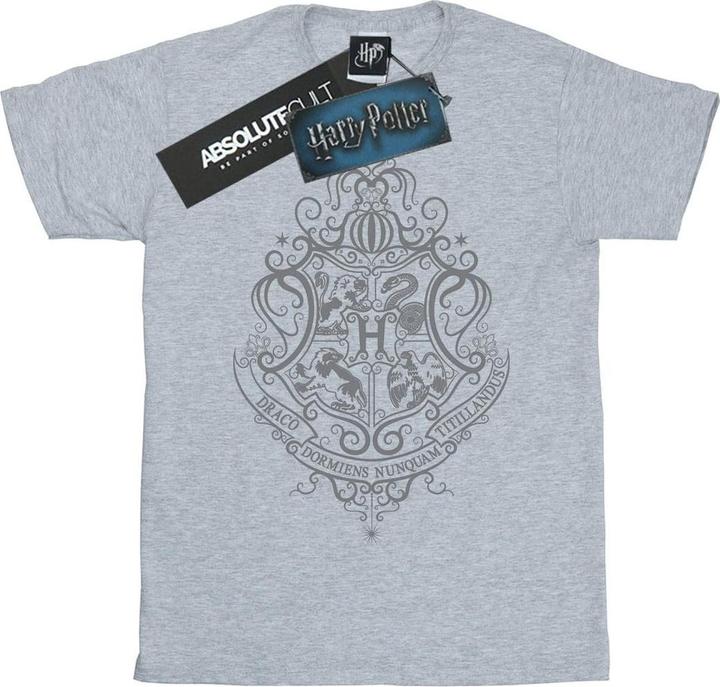Produktbild Hogwarts Draco Dormiens Crest TShirt (L)
