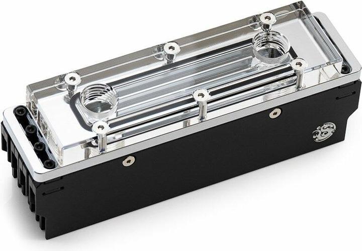 Bitspower Arbeitsspeicherkühler, transparent, DDR5 - 4 DIMMS