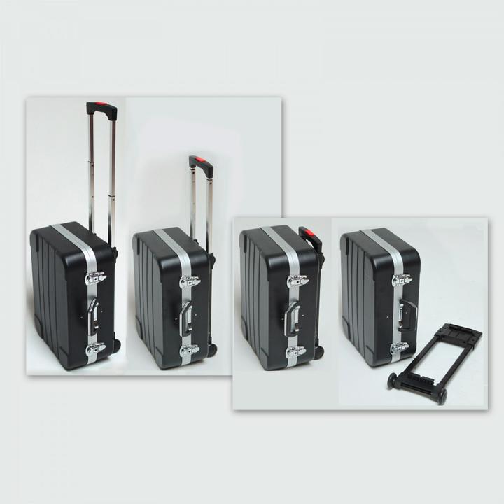 Image du produit Dema Mallette à outils Trolley Valise de pilote ABS noire 6+