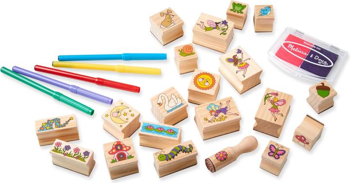 Produktbild Melissa & Doug Stamp-a-Scene Feengarten