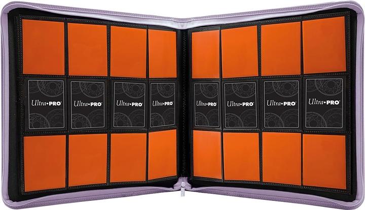 Actual product image Ultra Pro PRO Binder Zippered Pocket Purple