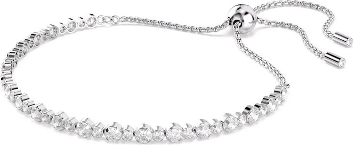 Image du produit Swarovski Matrix Tennis Armband Gemischte Rundschliffe Weiss (24 cm, Métal Swarovski)