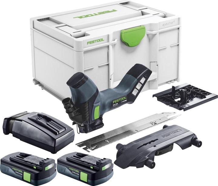 Produktbild Festool ISC 240 EB-Basic Akku Dämmstoffsäge 18 V 240 mm + 2x Akku 3,0 Ah + Ladegerät + Systainer