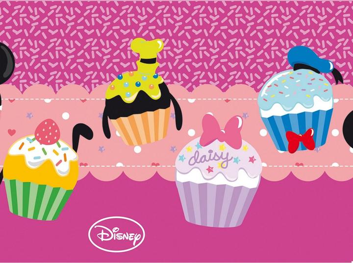 Image du produit Disney Cupcake Mickey Mouse Party Nappe (180 x 120 cm)