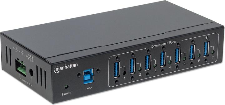 Actual product image Manhattan 7-Port Industrial USB 3.0 Hub (USB-B, 7 Ports)
