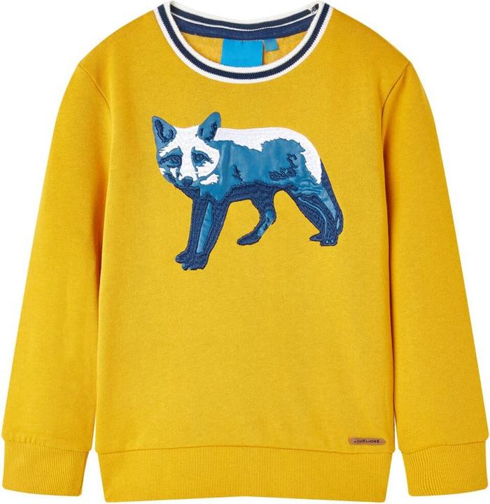 Produktbild VidaXL Kinder-Sweatshirt Ocker 140,Material: 100 % Baumwolle,Farbe (140)