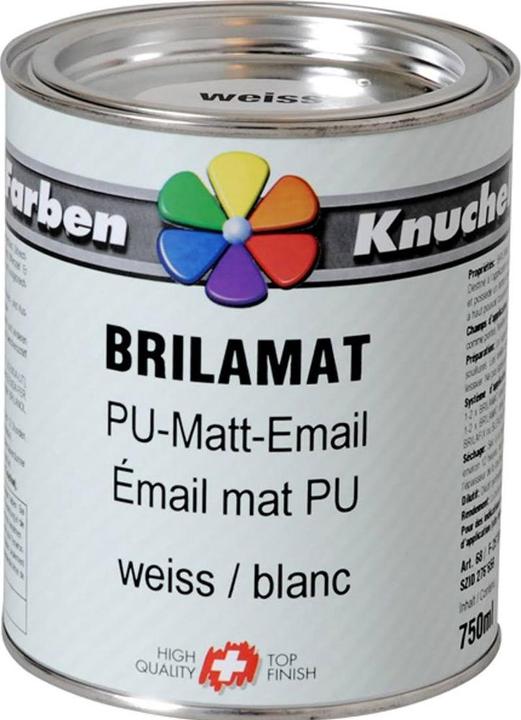 Actual product image Knuchel Kunsth.Brilamat wsmatt (Signal white, 0.75 l)