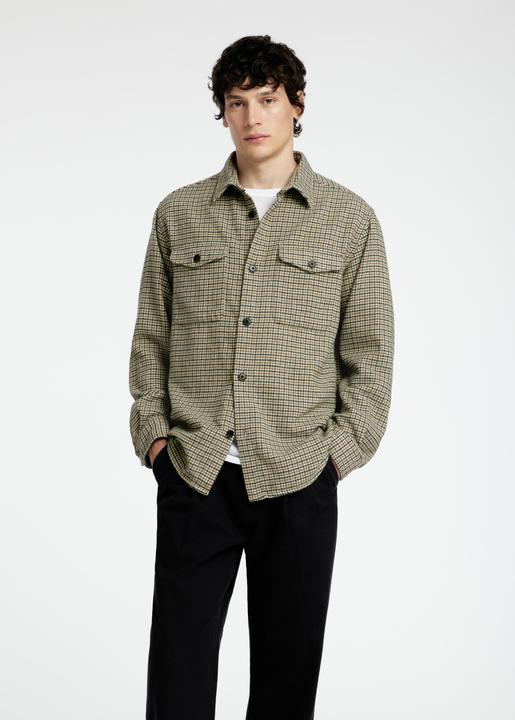 Actual product image Selected Homme Plaid overshirt (M)