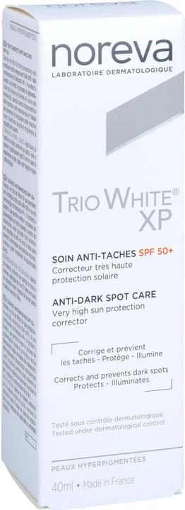 Actual product image Noreva TRIO WHITE XP 50+ (Suntan cream, SPF 50, 40 ml, 64 g)