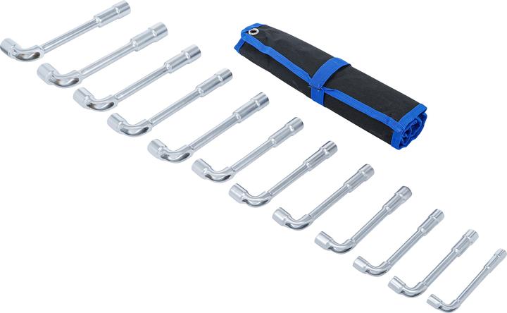 Actual product image BGS Deep Hole Pipe Spanner Set 8 - 19 mm 12 pcs. (19 mm, 12 mm, 14 mm, 16 mm, 10 mm, 18 mm, 17 mm, 11 mm, 15 mm, 8 mm, 9 mm, 13 mm)