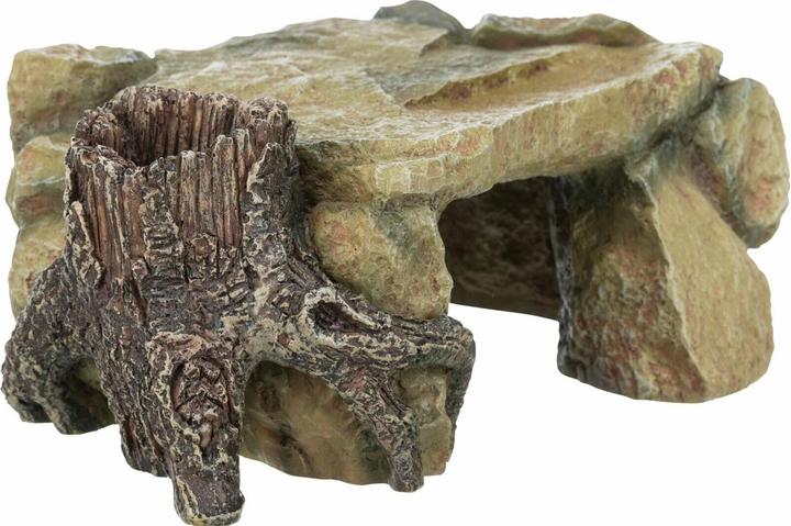 Actual product image Trixie Rock plateau with tree trunk