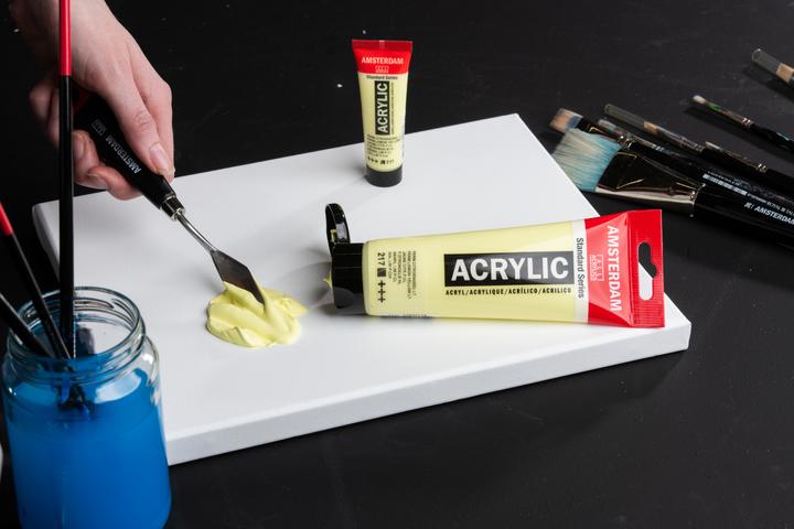 Actual product image Amsterdam Acrylic Paint Standard Series (Olive Green Light, 120 ml)