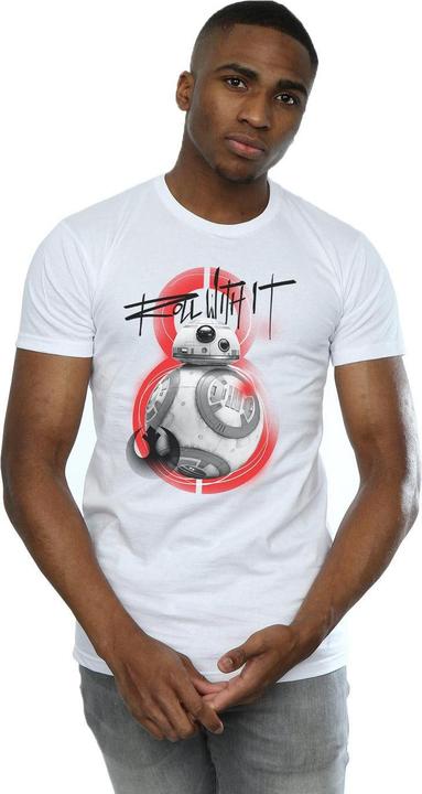 Immagine prodotto Star Wars The Last Jedi BB-8 Roll With It Maglietta Uomo (M)