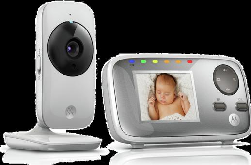 Produktbild Motorola Babyphone mit Kamera Digital M (Babyphone mit Kamera, 300 m)