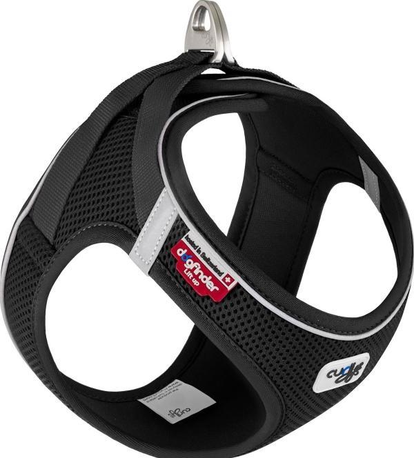 Curli Magnetic Vest Harnais pour chien Air-Mesh Noir S (S, Chien, Général)