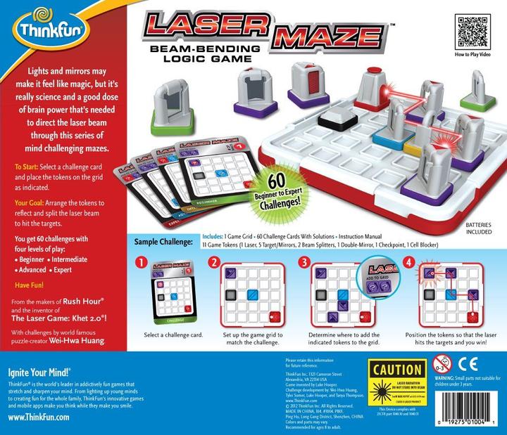 Produktbild Thinkfun Laser Maze (Deutsch, Französisch, Italienisch, Englisch)