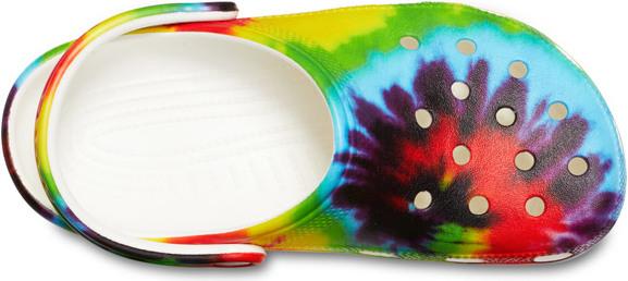 Actual product image Crocs Classic Tie Dye Graphic Clog (37)