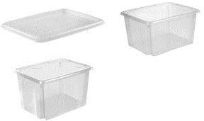 Image du produit keeeper Couvercle ""emilia"" pour bac rotatif/empilable 30 L Couleur : naturel-transparent, Matière : PP (30 l)
