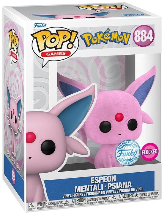 Produktbild Funko POP Flocked Excl Pokemon Espeon (69132)