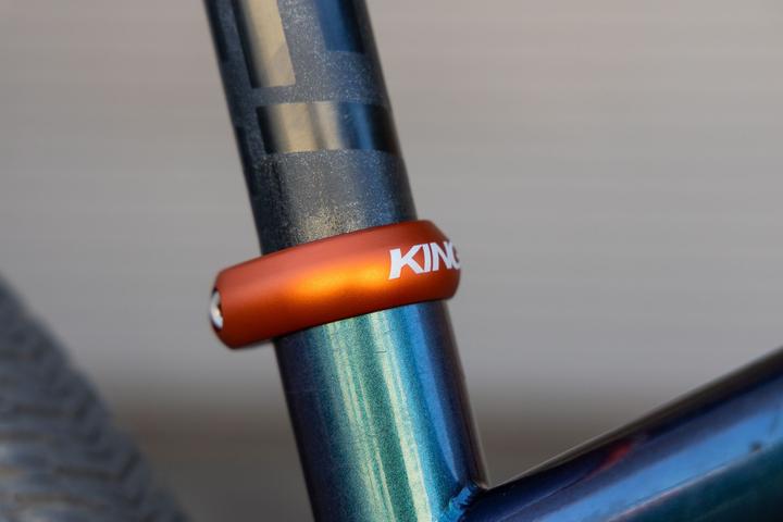 Actual product image Chris King Seatpost Collar, 30.0mm, matte mango