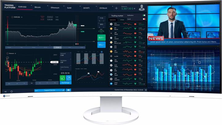 Image du produit Eizo EV3895 FlexScan (3840 x 1600 pixels, 38")