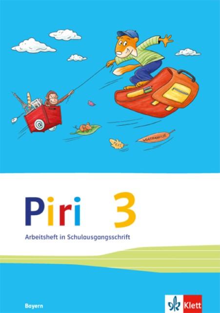 Produktbild Piri Das Sprach-Lese-Buch. Arbeitsheft in Schulausgangsschrift 3. Schuljahr. Ausgabe für Bayern (Deutsch, Ernst Klett Verlag, 2015)
