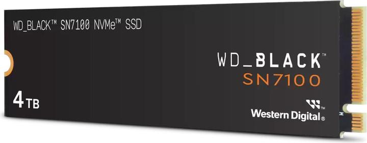 Image du produit WD SSD M.2 (2280) 4TB Black SN7100 PCIe 4.0/NVMe (4000 Go, M.2 2280)