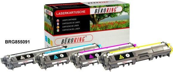 Image du produit Büroring Multipack toner, remplace Brother TN-241, TN-242, TN-245, TN-246, 1 x env. 2.500 pages, 3 x env.