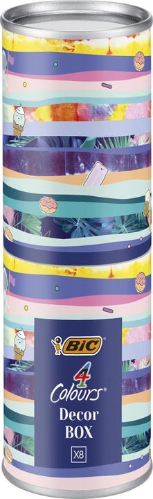 Image du produit Bic Clip pour stylo à bille (Multicolore, 8 x)