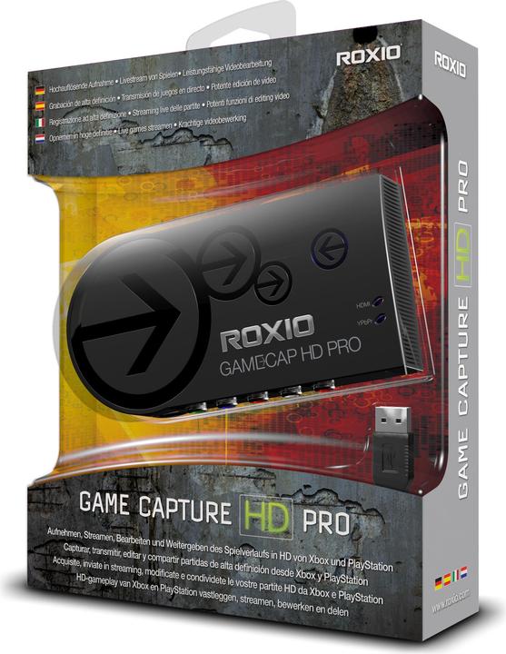 Image du produit Roxio Game Capture HD PRO X360 & PS3 -F/E- (PS3, Xbox 360)