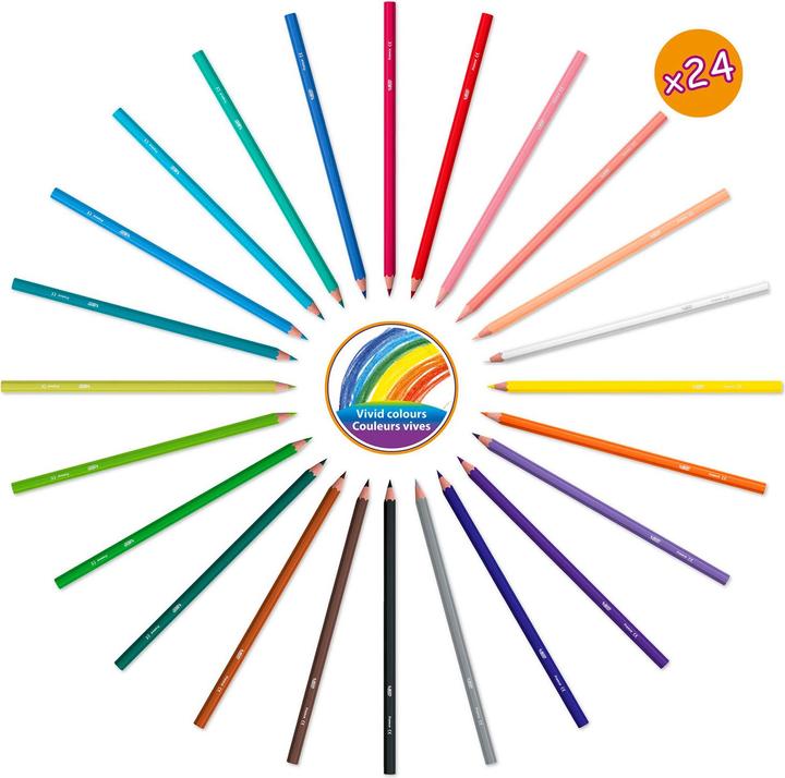 Actual product image Bic Kids Tropicolors (multicolour, 18 x)