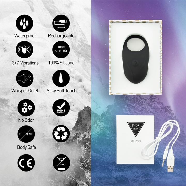 Actual product image FeelzToys Thor Cockring (4 cm)