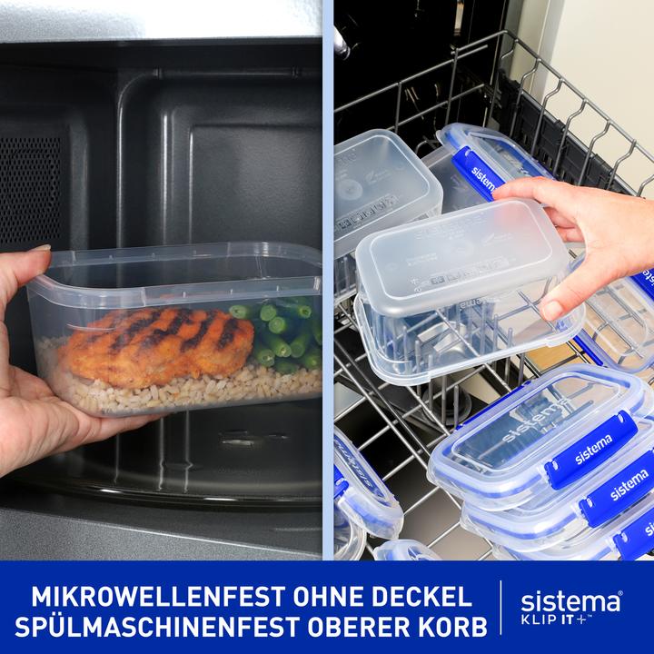 Actual product image Sistema KLIP IT PLUS freshness box 1 l blue (1 l)