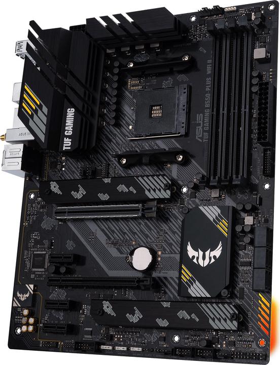 Productafbeelding ASUS TUF GAMING B550-PLUS WIFI II (AM4, AMD B550, ATX)