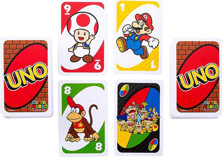 Produktbild Mattel Games UNO Mario Kart (Englisch, Spanisch)