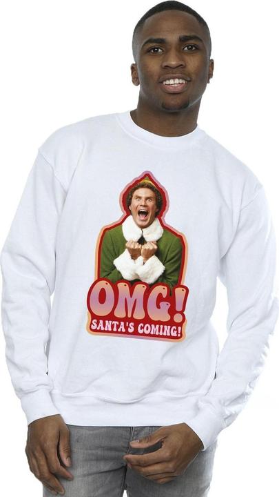 Produktbild Elf Santa's Coming Sweatshirt (4XL)
