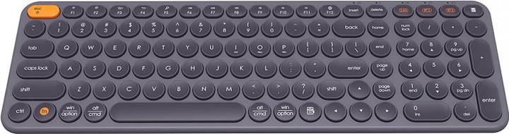 Produktbild Baseus Wireless Tri-Mode Keyboard K01B (Gray) (US, Kabellos, Kabelgebunden)