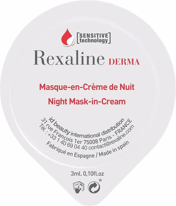 Produktbild Rexaline Soothing mask for sensitive skin Derma Repair (Mask) 75 ml (18 ml)