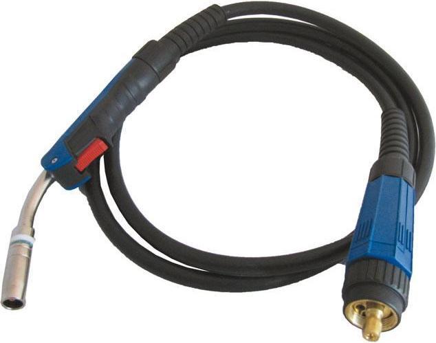 Actual product image Fachowiec Welding torch MB25 5m hose package MIG/MAG torch shielding gas
