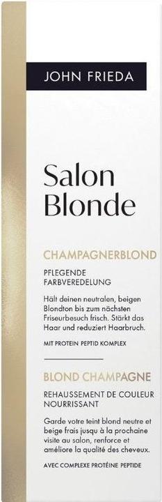 Image du produit John Frieda Salon Blonde Champagnerblond Pflegende Farbveredelung - 120ml