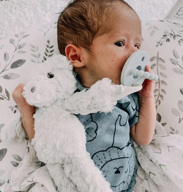 Produktbild Ryan & Rose Cutie Cub KuschelBär Hellblau