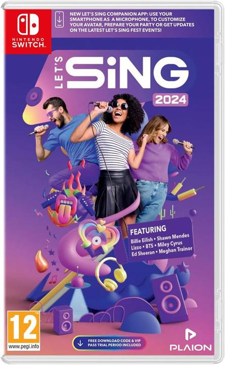Ravenscourt Let's Sing 2024 International Version (Switch, DE)