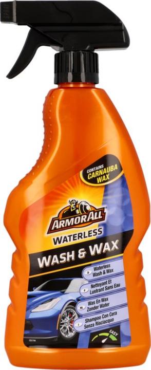 Armor All Waterless Wash & Wax 500 ml (500 ml, Flüssiges Shampoo)