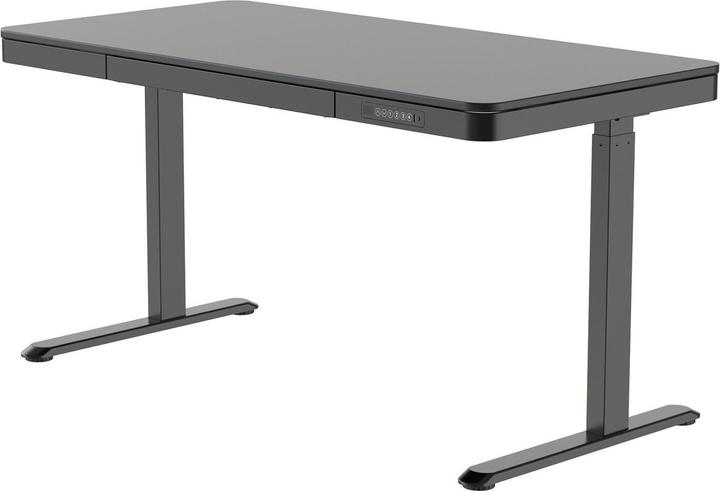 Actual product image Activejet Schreibtisch mit elektrischer Höhenverstellung 140x70 ET119W-C schwarz