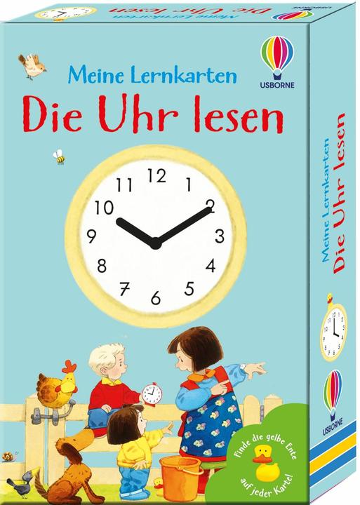 Produktbild Meine Lernkarten – Die Uhr lesen (Deutsch)