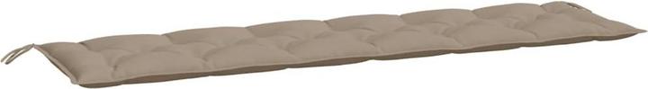 Actual product image VidaXL Garden bench cushions 2 pcs. O x ford fabric (200 x 50 x 7 cm)